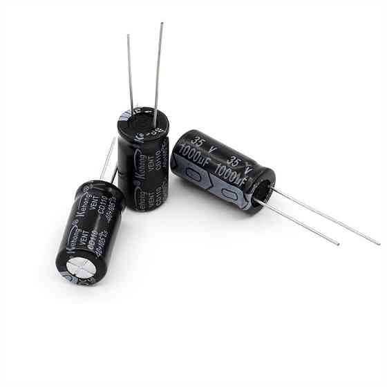 Алюминиевые электролитические конденсаторы 1000мкФ, 10шт Киев