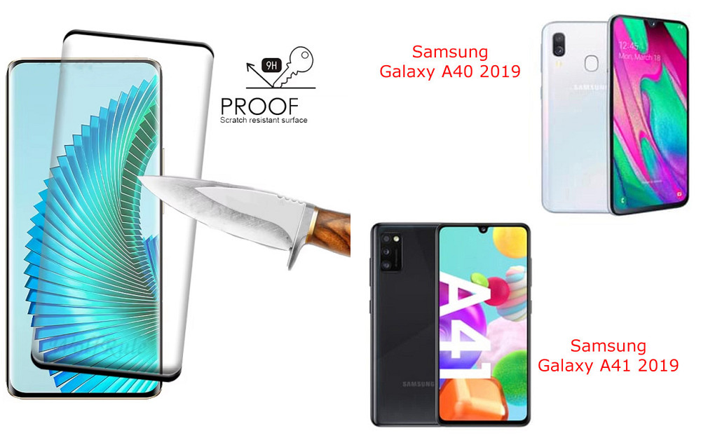 Захисне скло HyperGlass Pro для Samsung Galaxy A40 2019, Galaxy A41 2019 – максимальна чутливість та захист Київ - фото 1