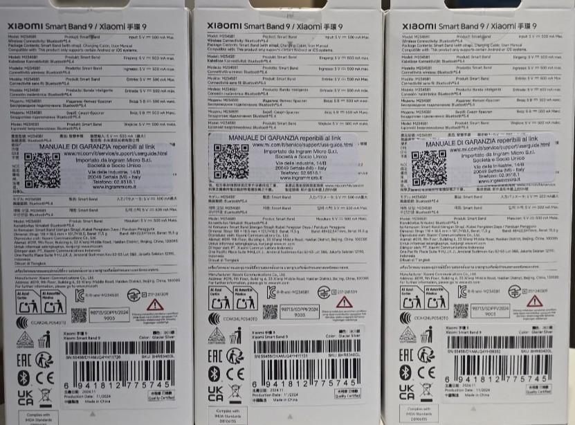 Фітнес-браслет Xiaomi Smart Band 9 Clacier Silver (BHR8340GL) Київ - фото 5