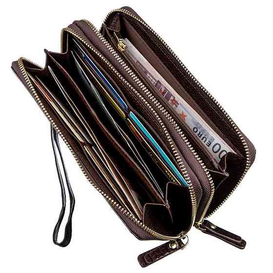 Женский лаковый клатч ST Leather 18908 Коричневый Киев