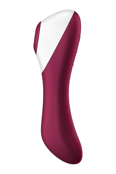 Вакуумний кліторальний стимулятор із вібрацією Satisfyer Dual Crush Sex Aura Київ - фото 2