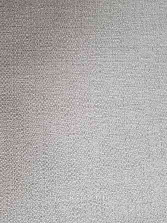 Шпалери метрові вінілові на флізелін Grandeco Poem однотонні структурні під тканина льон світло сірі Київ