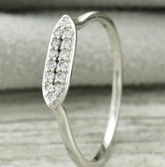 Кольцо Xuping 11637, 18 размер (ширина 4мм), позолота Белое Золото Киев - изображение 1