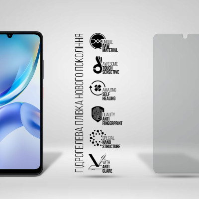 Пленка защитная Armorstandart hydrogel Matte ZTE Blade A36 4G (ARM88881) Винница - изображение 2