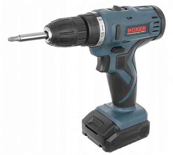 BX-178 Аккумуляторный шуруповерт 18В с 94 аксессуарами, 2 батареи Li-Ion, 2 скорости, в кейсе Одесса