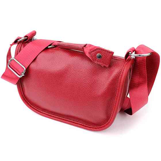 Сумка для женщин из натуральной кожи Vintage 23000 Красный Киев