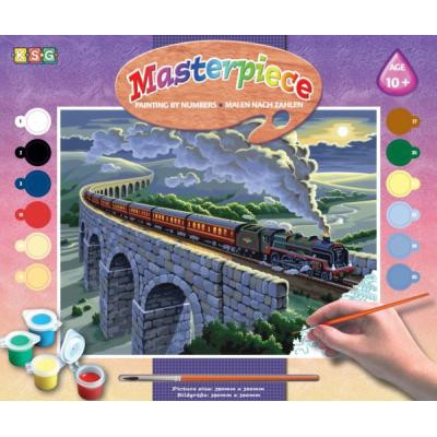 Набір для творчості Sequin Art PAINTING BY NUMBERS SENIOR Overnight Sleeper (SA0428) Вінниця - фото 1