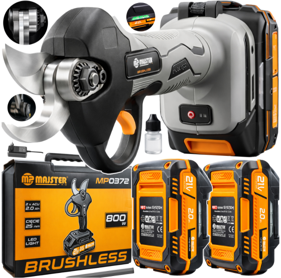 Секатор аккумуляторный Majster PRO MP0372 (Польша) Киев