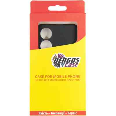 Чехол для мобильного телефона Dengos Carbon ZTE Blade A34 (black) (DG-TPU-CRBN-220) Винница