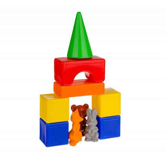 Конструктор Теремок №1 1-064 20 деталей Вінниця