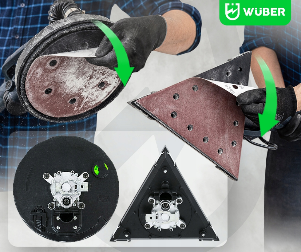 Шлифмашина для стен жираф Wuber 1600Вт 225мм (Польша) Киев - изображение 9