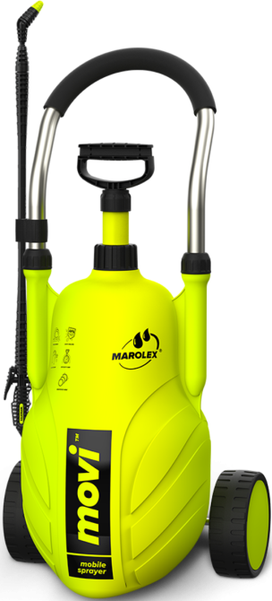 Оприскувач на колесах MAROLEX MOVI : 16 л, штанга- 65-115 см, шланг- 170 см (з композитним захистом) Одеса - фото 1