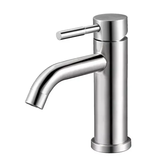 Смеситель для умывальника WEZER EKO1C-01 сатин Киев