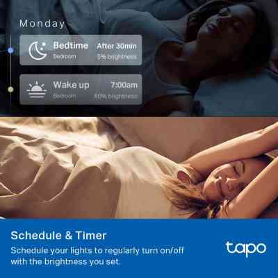 Умная лампочка TP-Link Tapo L530E (2-Pack) (Tapo L530E(2-Pack)) Винница