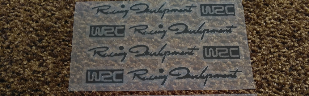 Наклейки на ручки Wrc Черная номер 4 , диски, двор Киев - изображение 4