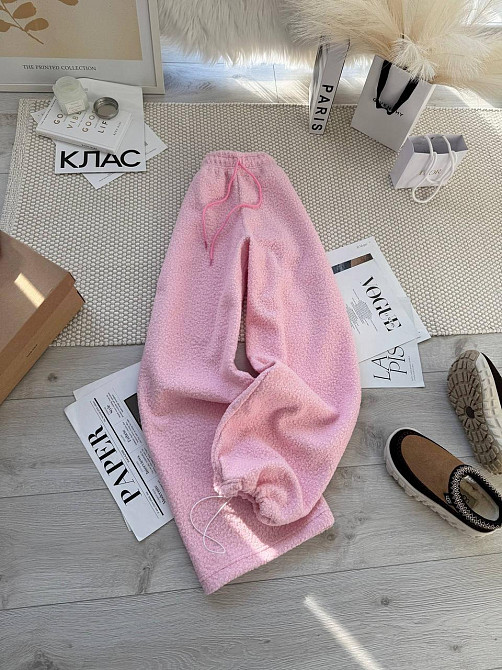 Жіночі прогулянкові теплі штани букле на флісі Одеса - фото 3