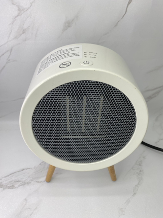 Б/В Електричний керамічний обігрівач GAIATOP Space Heater 1000 Вт, PTC, 3 режими, захист від перегріву та перекидання, білий Київ