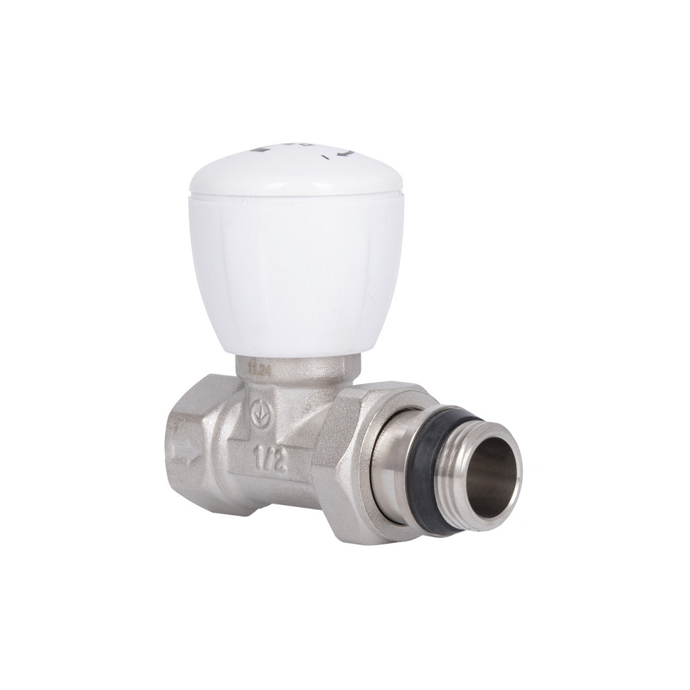 Кран радіаторний Thermo Alliance Standart Powerful 1/2" ВЗ з антипротіканням прямий SF230W15 SF230W15 Київ - фото 7