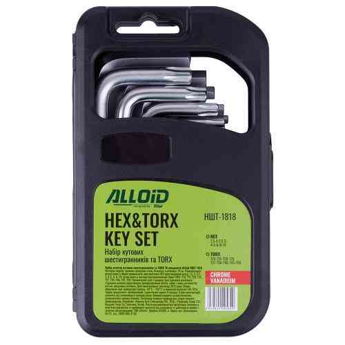 Набір ключів кутових 18 пр. Alloid Одесса
