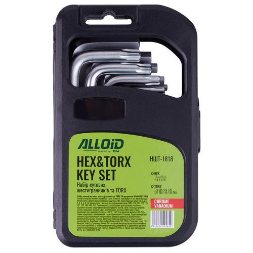 Набір ключів кутових 18 пр. Alloid Одесса - изображение 2
