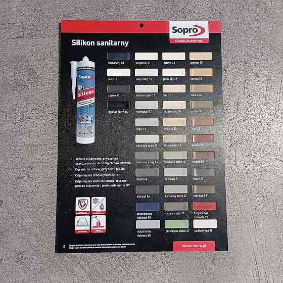 Силікон Sopro Silicon ANTRACYT №66 (антрацит) 310 мл Киев