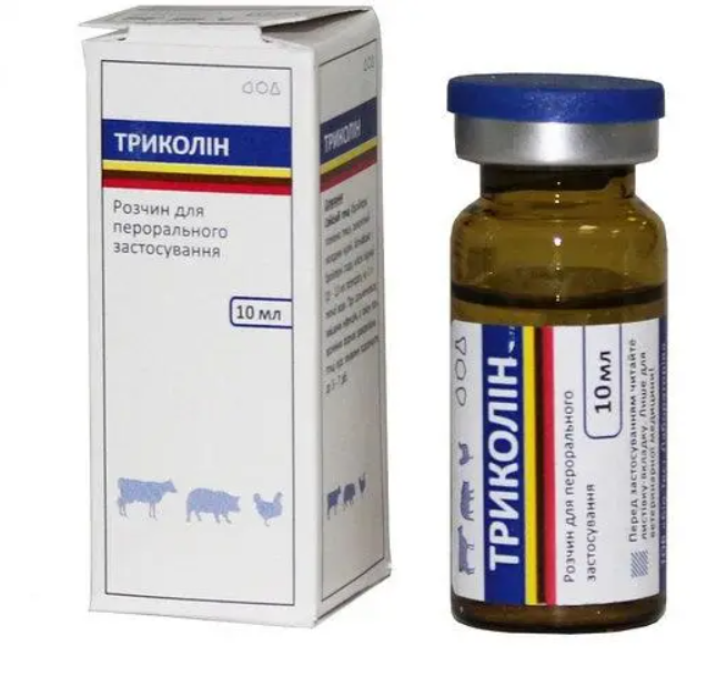 Триколин оральный 10 мл БИОТЕСТЛАБ Винница - изображение 1