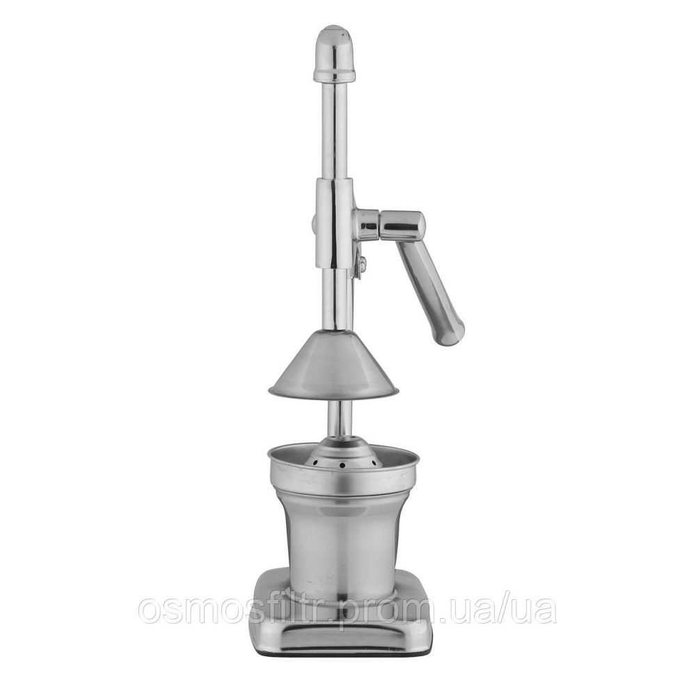 Ручний прес Axentia метал хром чашки сито з нерж для цитрусових 18.3х13х36 см 250 мл (116787) Київ - фото 4