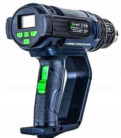 Фен будівельний Wuber 2200W 650 °C з регулюванням температури (Польща) Київ