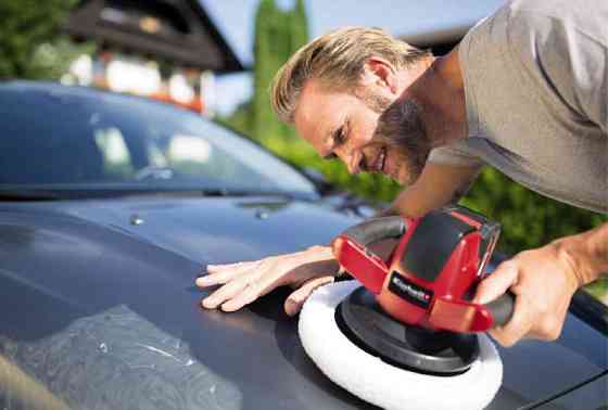 Професійна акумуляторна полірувальна машина Einhell CE-CB 18/254 Li - Solo : (без Акума і зарядки) 18В, круг 254мм 2093301 Київ