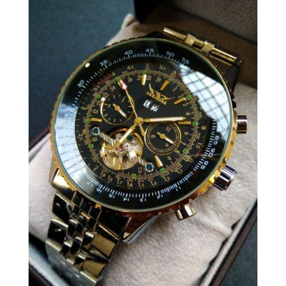 Чоловічий наручний механічний годинник Jaragar Luxury Вінниця - фото 4