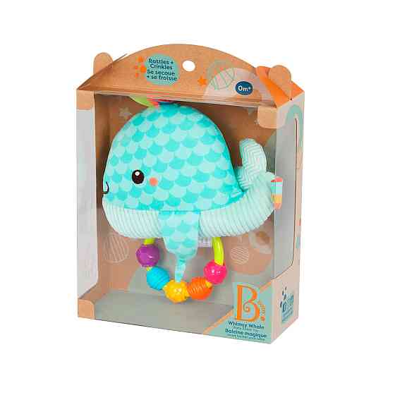 Сенсорна іграшка-брязкальце – Лазурове китеня Днепр