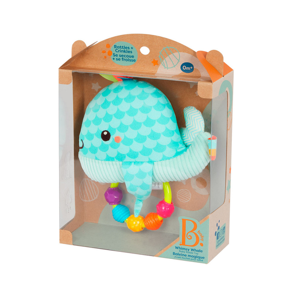 Сенсорна іграшка-брязкальце – Лазурове китеня Днепр - изображение 4