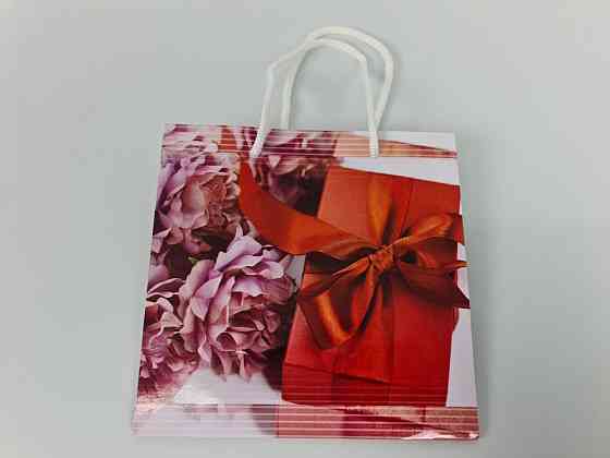 Пакет подарочный под чашку  16/16/8 (артЧ-212) (12 шт) Харьков