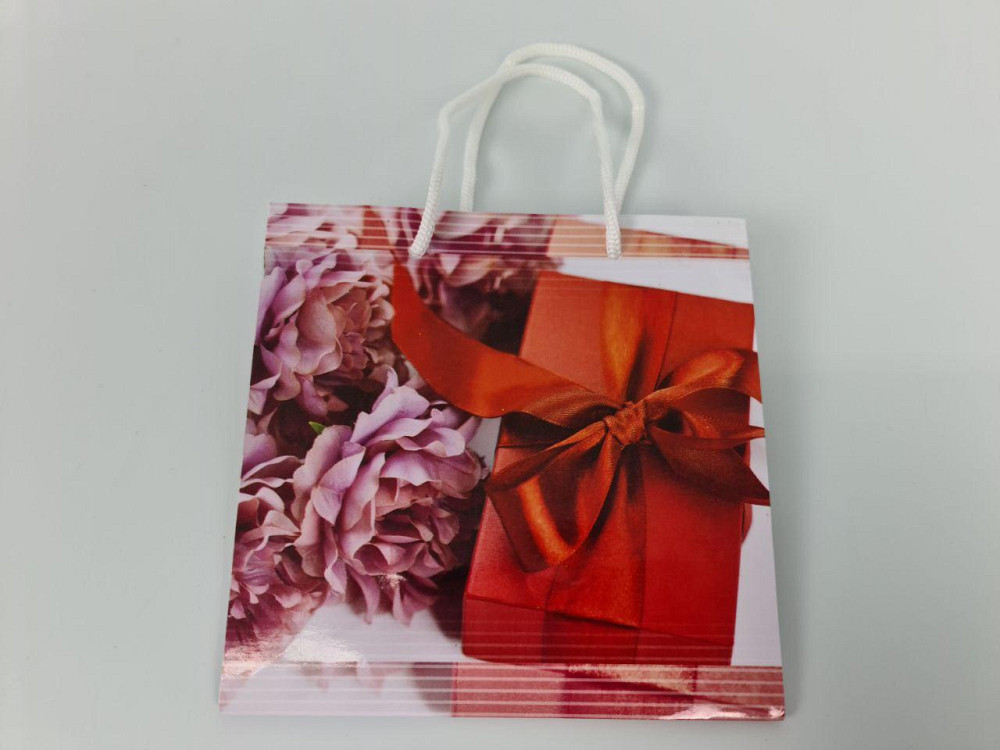 Пакет подарочный под чашку  16/16/8 (артЧ-212) (12 шт) Харьков - изображение 2