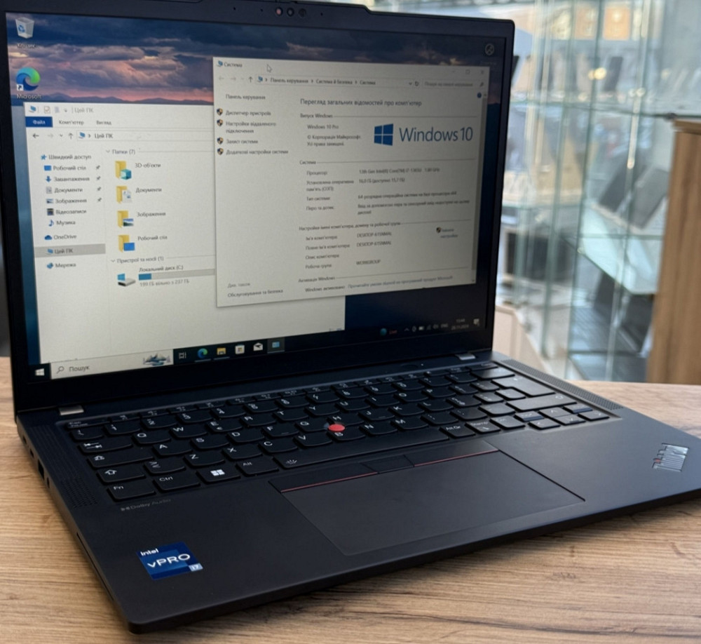 Ноутбук Lenovo Think Pad x13 Gen 4 i7 (13) / 16/256Gb. Київ - фото 7