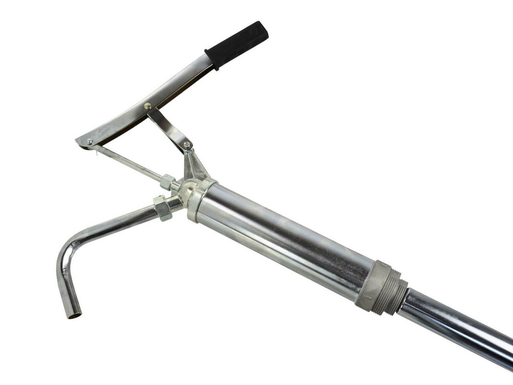 Помпа ручна для оливи бочкова "GeKo" важільна (з ручкою), 20л/хв. Стрий - фото 2