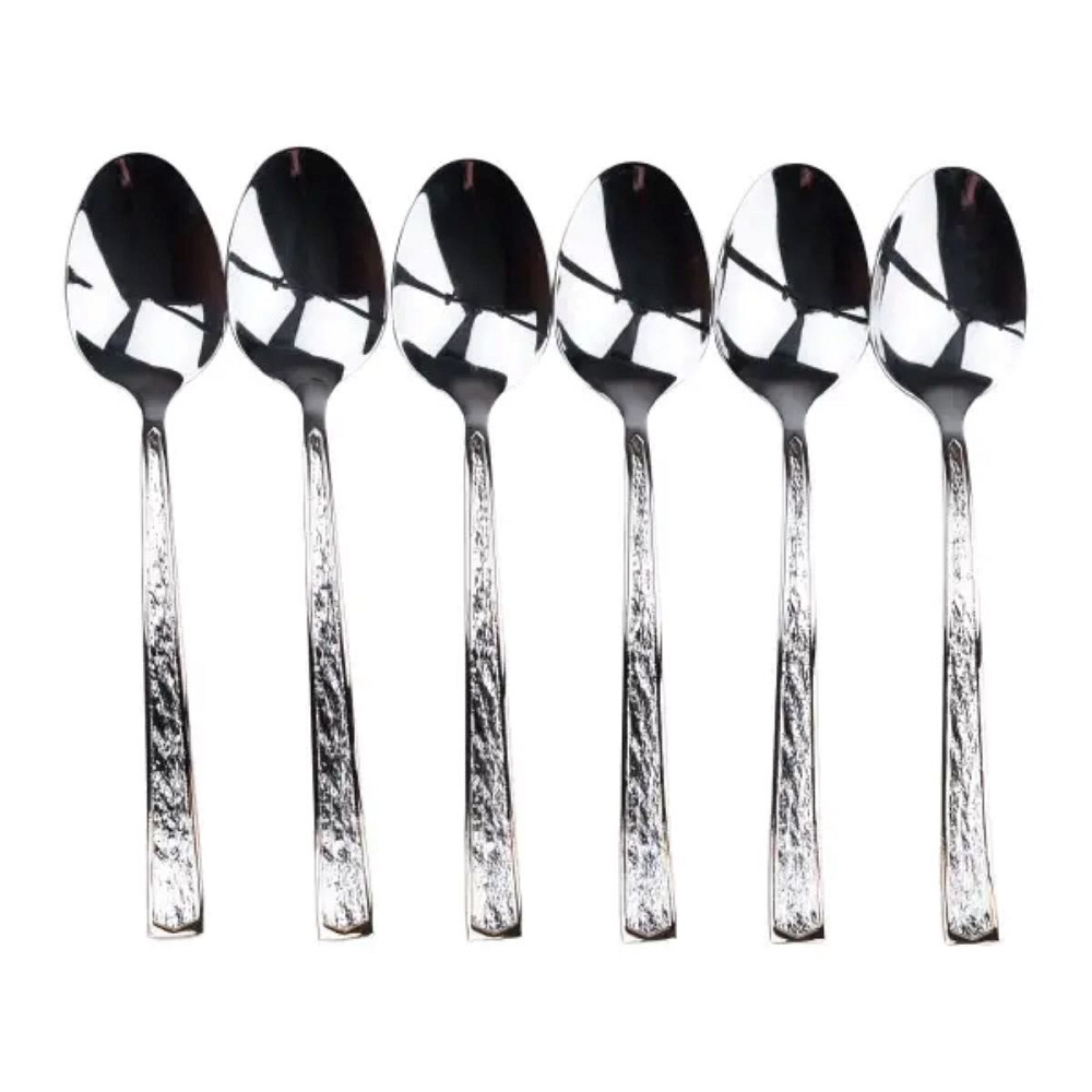 TS Kitchen Набір столових ложок з нержавіючої сталі 6 штук Київ - фото 1