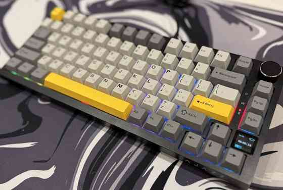 Ajazz AK820 Pro с гравировкой механическая клавиатура RGB игровая новая гарантия Харьков