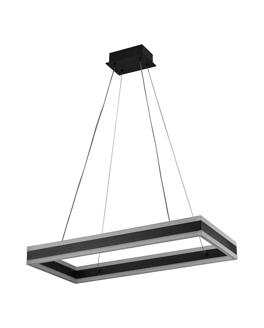 Стельова світлодіодна люстра VALESO, з пультом з димером та додатком QQD3093 (Чорний)3000K/4000K/6500K Коломия - фото 5