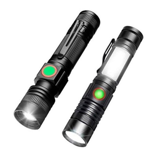 Ліхтар ручний BL-502-T6 COB zoom + магніт + microUSB +18650 (4 режими) Київ - фото 2