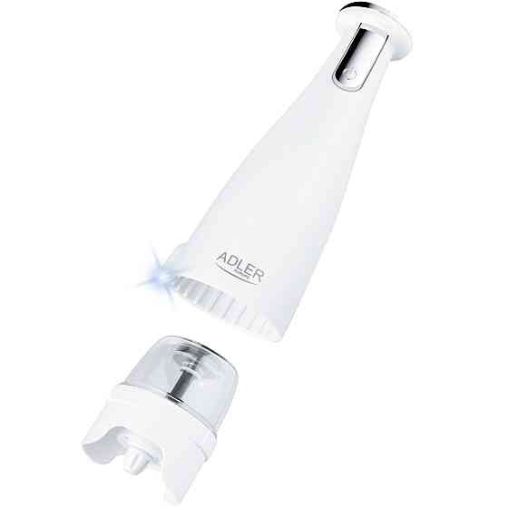 Млинок для спецій Adler AD 4449 white електричний/150мл/керамічні жорна/USB-C/3 змінні млинки/білий Винница