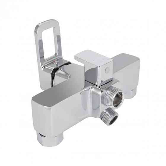 Змішувач для ванни Lidz Wawel 005 з душовим гарнітуром Chrome Київ