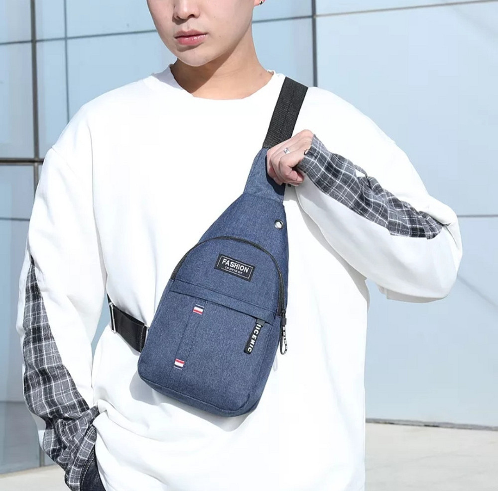 Мужские модные сумки, спортивные сумки из ткани Оксфорд, водонепроницаемые сумки через плечо Киев - изображение 5
