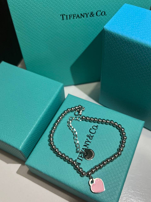 Браслет Тіффані Срiбло 925 покриття Гравірування Tiffany Одеса - фото 3