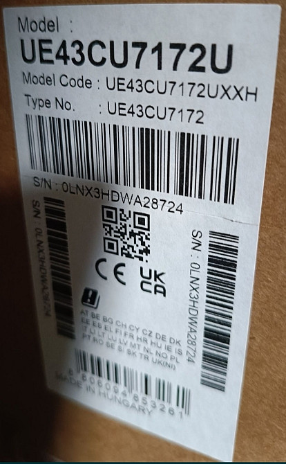 Телевизор: Samsung cu 7100 Киев - изображение 3