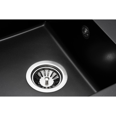 Мийка кухонна GRANADO Alicante black shine (gr2401) Вінниця - фото 4