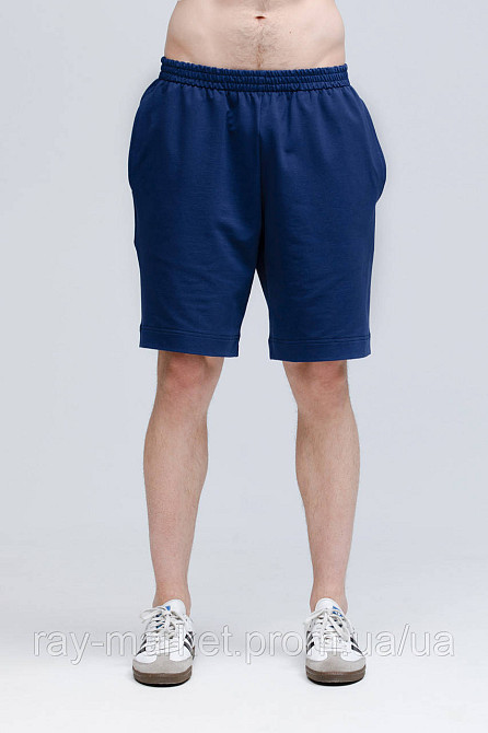 Шорты базовые RAY BASIC темно-синие мужские (U0701M-Navy Blue) 3XL Киев - изображение 1