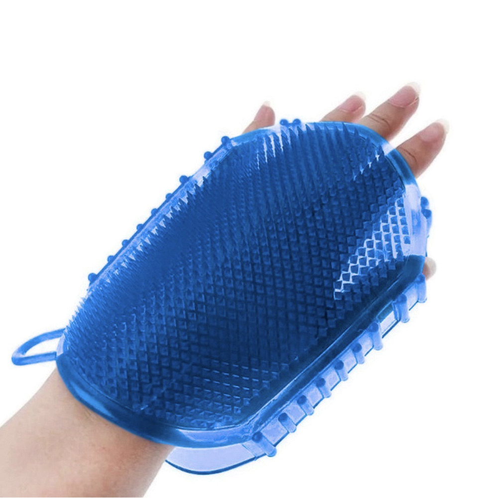 Рукавичка для антицелюлітного масажу синя Reclaire cosmetics Київ - фото 10