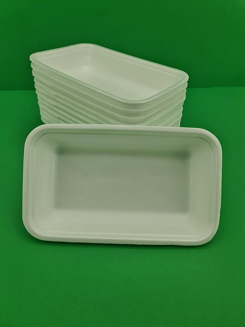 Підкладка (лотки) зі спіненого полістиролу (222*133*40) T-3-40 (200 шт) Харків - фото 2