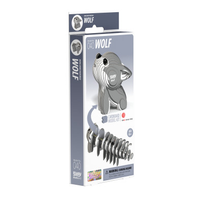 Пазл Eugy 3D Зоопарк Вовк (XEG-040) Вінниця - фото 2